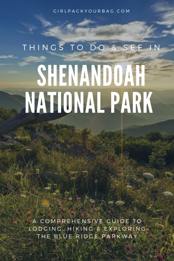 Things to do in Shenandoah National Park on Pinterest